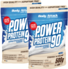Power Protein 90 von Body Attack - 2 Beutel á 500 g  = 1000 g Eiweiß im Ziplock-Beutel
