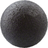 Massageball mit 10cm Durchmesser zur Triggerpunkt- und Faszien Massage, ähnl. Blackroll / Blackball